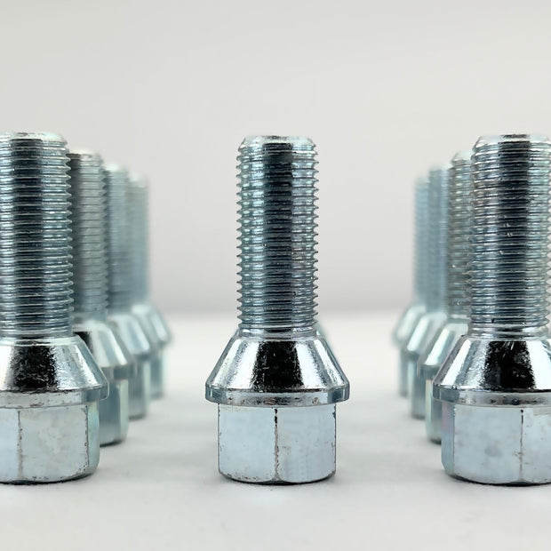 Lot de 20 Boulons de roue  M12 x 1.25 27mm