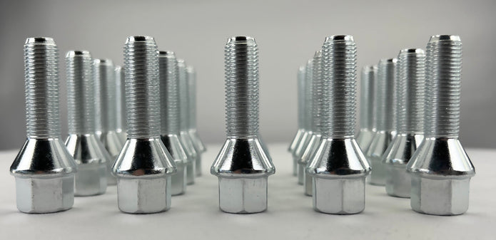 Lot de 20 Boulons de roue  M12 x 1.25 35mm